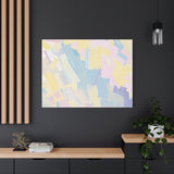 Pastel Abstract Brushstroke Canvas Wall Art thumbnail 91