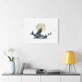 Howling Wolf Moon Matte Canvas Wall Art — Stretched 1.25" thumbnail 51