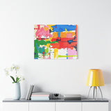 Abstract Color Splash Matte Canvas Print — Vibrant Modern Wall Art thumbnail 63