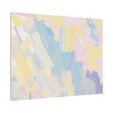 Pastel Abstract Brushstroke Canvas Wall Art thumbnail 89