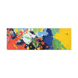 Abstract Color Splash Matte Canvas — Stretched Wall Art thumbnail 19