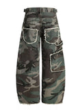 Men's Camouflage Wide-Leg Pants thumbnail 3