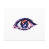 Cosmic Eye Canvas Print — Galaxy Eye Matte Stretched Wall Art thumbnail 13