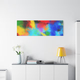 Abstract Color Burst Canvas Print — Vibrant Stretched Matte Wall Art thumbnail 93