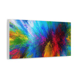 Abstract Color Explosion Matte Canvas Print thumbnail 41