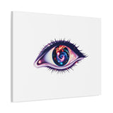Cosmic Eye Canvas Print — Galaxy Eye Matte Stretched Wall Art thumbnail 62