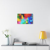Abstract Color Burst Canvas Print — Vibrant Stretched Matte Wall Art thumbnail 48