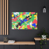 Abstract Color Splash Canvas Print — Vibrant Modern Wall Art thumbnail 88