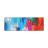 Vibrant Abstract Color Splash Matte Canvas Print thumbnail 15