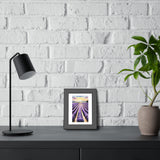 Lavender Field Framed Poster — Sunset Landscape Wall Art thumbnail 4