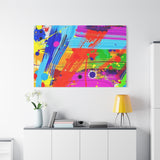 Abstract Color Splash Canvas Print — Vibrant Modern Wall Art thumbnail 99