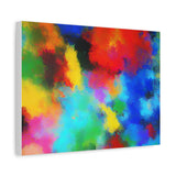 Abstract Color Burst Canvas Print — Vibrant Stretched Matte Wall Art thumbnail 35