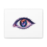 Cosmic Eye Canvas Print — Galaxy Eye Matte Stretched Wall Art thumbnail 3
