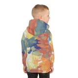Kids Abstract Brushstroke Hoodie thumbnail 8