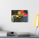 Abstract Color Splash Matte Canvas Print — Modern Stretched Wall Art thumbnail 39