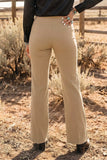High Waist Full Length Regular Fit Pants thumbnail 2