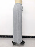 Drawstring Wide-Leg Sweatpants thumbnail 7