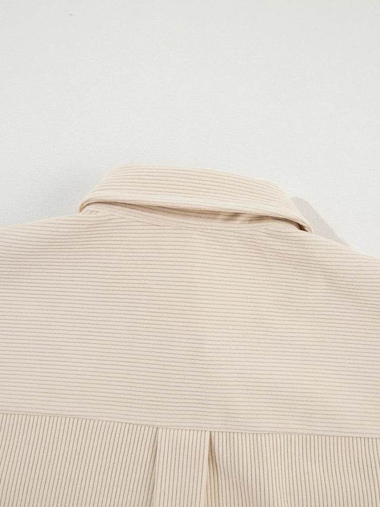 Houndstooth Button-Down Jacket