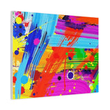 Abstract Color Splash Canvas Print — Vibrant Modern Wall Art thumbnail 62