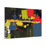 Abstract Color Splash Matte Canvas Print — Modern Stretched Wall Art thumbnail 86