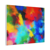 Abstract Color Burst Canvas Print — Vibrant Stretched Matte Wall Art thumbnail 53