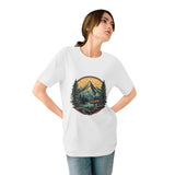 Mountain Forest Bear T-Shirt — Vintage Nature Graphic Tee thumbnail 3