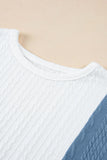 Textured Color Block T Shirt thumbnail 5