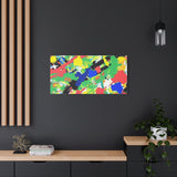 Abstract Color Splash Canvas Print — Vibrant Modern Wall Art thumbnail 76