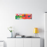 Abstract Color Splash Matte Canvas Print — Vibrant Modern Wall Art thumbnail 69