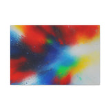 Abstract Color Burst Canvas Print — Vibrant Stretched Matte Wall Art thumbnail 9