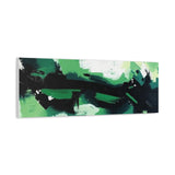 Abstract Green Brushstroke Canvas Print thumbnail 68