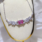 2 Carat 925 Sterling Silver Moissanite Necklace thumbnail 1
