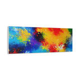 Abstract Color Splash Matte Canvas Print — Vibrant Stretched Wall Art thumbnail 68