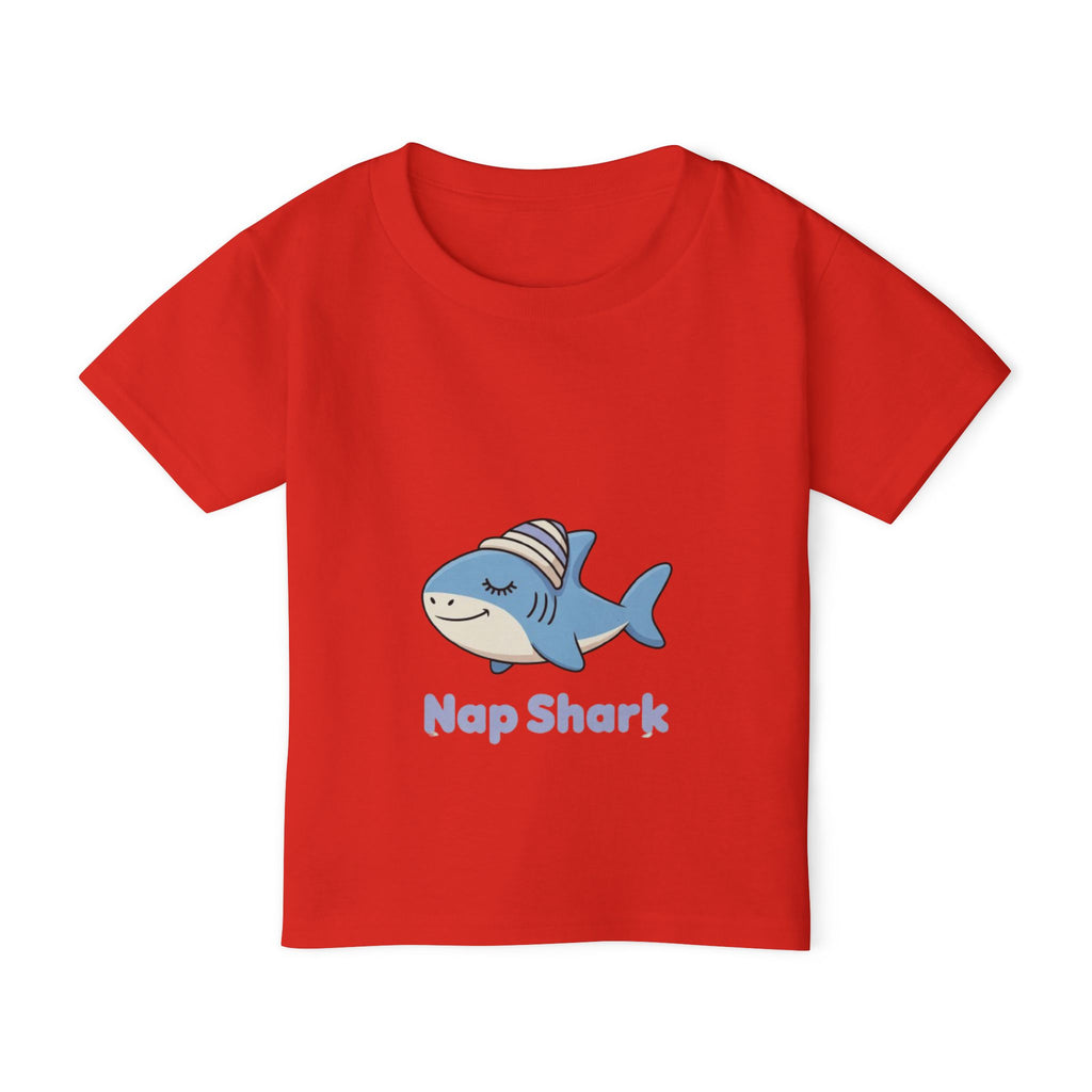 Nap Shark Toddler T-Shirt — Cute Sleepy Shark Tee for Kids
