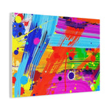 Abstract Color Splash Canvas Print — Vibrant Modern Wall Art thumbnail 53