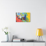 Abstract Color Splash Matte Canvas — Stretched Wall Art thumbnail 48
