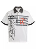 Men's Graphic Leopard Collar Short Sleeve Polo thumbnail 4