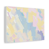 Pastel Abstract Brushstroke Canvas Wall Art thumbnail 32