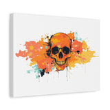 Skull Art Canvas Print – Vibrant Paint-Splash Skull Wall Decor thumbnail 35