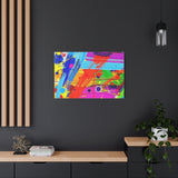 Abstract Color Splash Canvas Print — Vibrant Modern Wall Art thumbnail 73