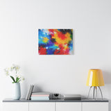 Abstract Color Splash Matte Canvas Print — Vibrant Stretched Wall Art thumbnail 51