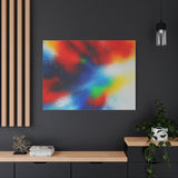 Abstract Color Burst Canvas Print — Vibrant Stretched Matte Wall Art thumbnail 91