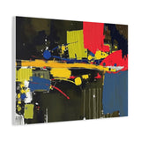 Abstract Color Splash Matte Canvas Print — Modern Stretched Wall Art thumbnail 53