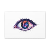 Cosmic Eye Canvas Print — Galaxy Eye Matte Stretched Wall Art thumbnail 9