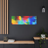 Abstract Color Burst Canvas Print — Vibrant Stretched Matte Wall Art thumbnail 82