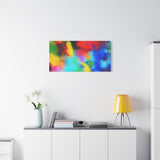Abstract Color Burst Canvas Print — Vibrant Stretched Matte Wall Art thumbnail 75