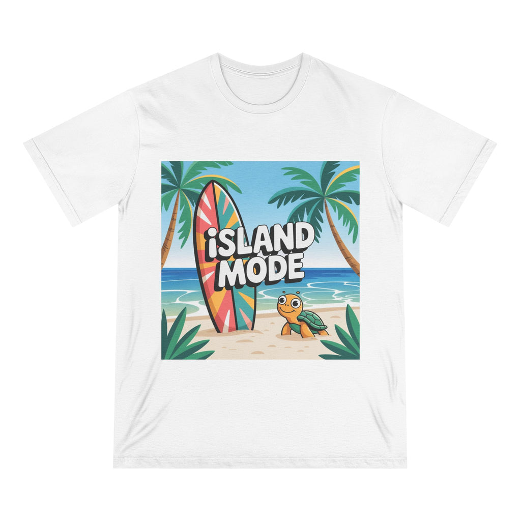 Island Mode T-Shirt — Cute Surf Turtle Beach Tee