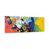 Abstract Color Splash Matte Canvas — Stretched Wall Art thumbnail 92