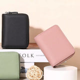 Zippered Leather Card Case thumbnail 1