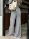 Drawstring Wide-Leg Sweatpants thumbnail 5